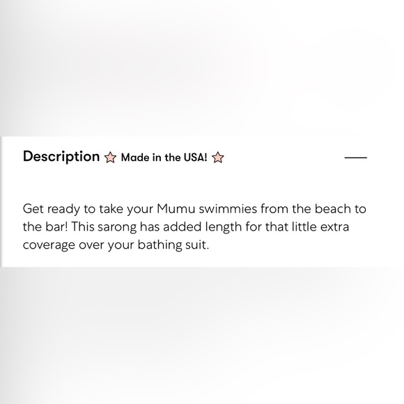 Show Me Your Mumu Kiran Sarong - Picture 6 of 8